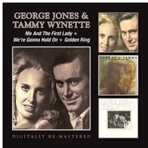 GEORGE JONES & TAMMY WYNETTE  
Me And The First Lady * We're Gonna Hold On * Golden Ring  

DIGITALLY RE-MASTERED  

E.RA FAMHY CROCE 323C WAWWWINETTE