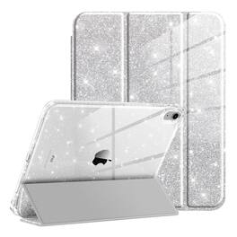 Kitcheniva - Sparkly Glittering Design Slim Case For iPad (A16) 11th Gen / iPad 10th Gen - Silver