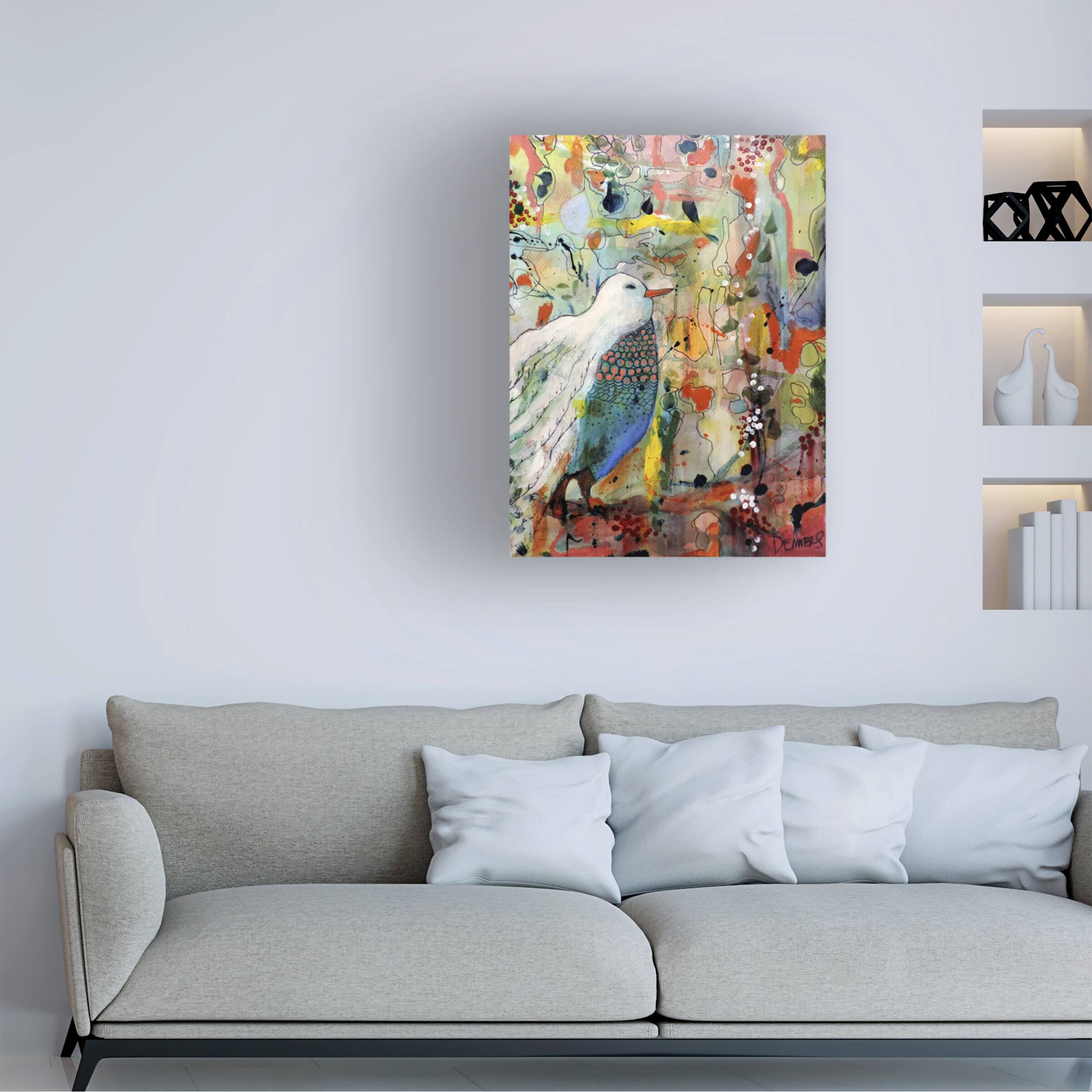 Angle. Trademark Fine Art - Sylvie Demers 'Vers Toi' Canvas Art - Multicolor.