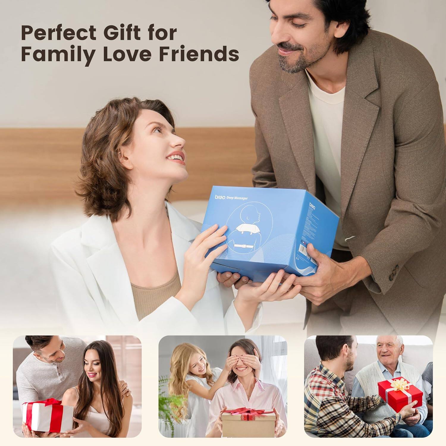 Perfect Gift for Family Love Friends

breo Deep Massager
