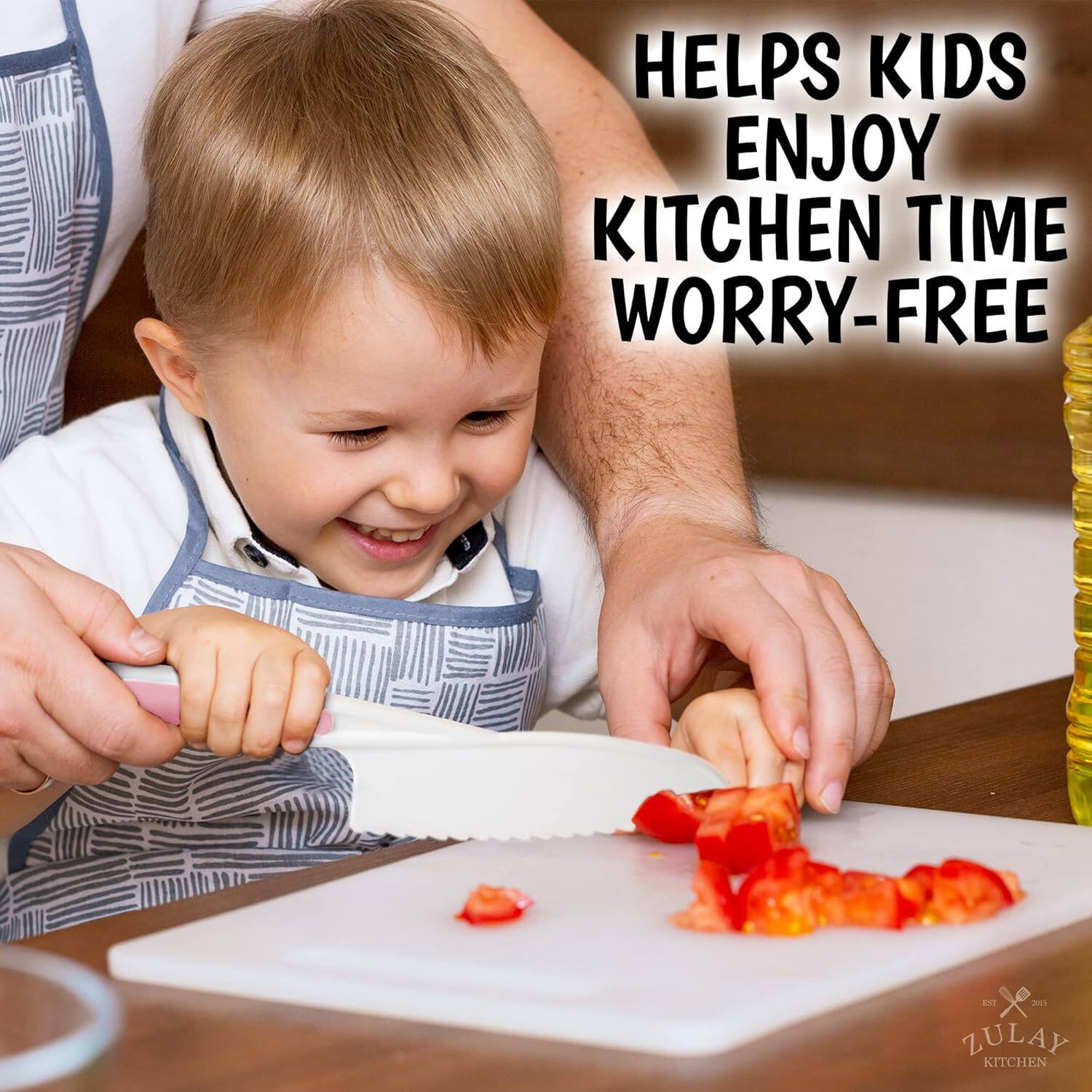 HELPS KIDS ENJOY KITCHEN TIME WORRY-FREE

ZULAY KITCHEN
