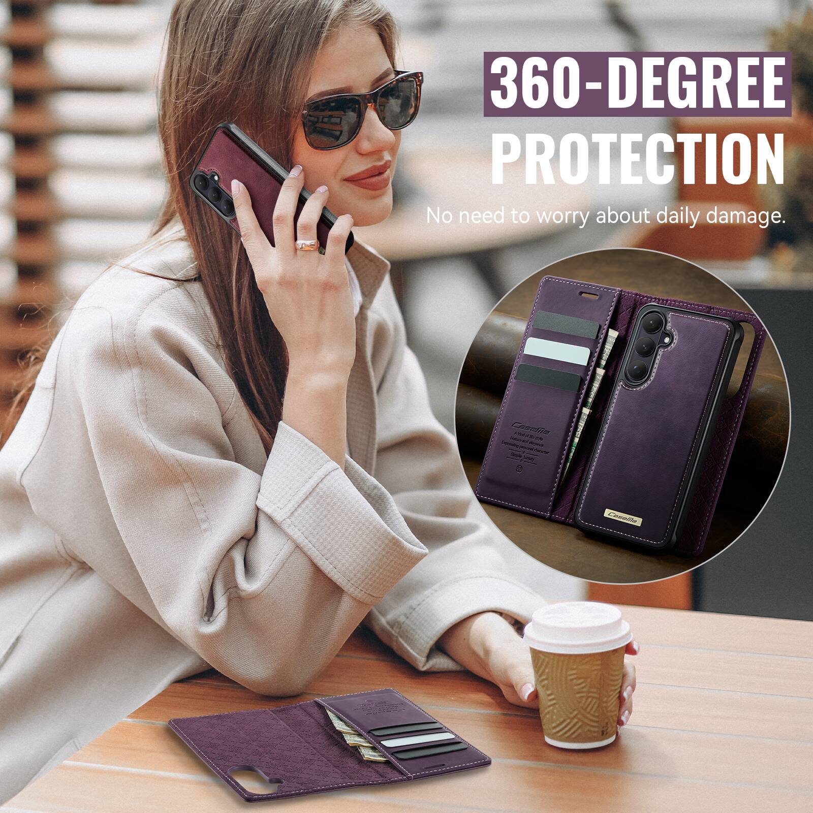 360-DEGREE PROTECTION  
No need to worry about daily damage.