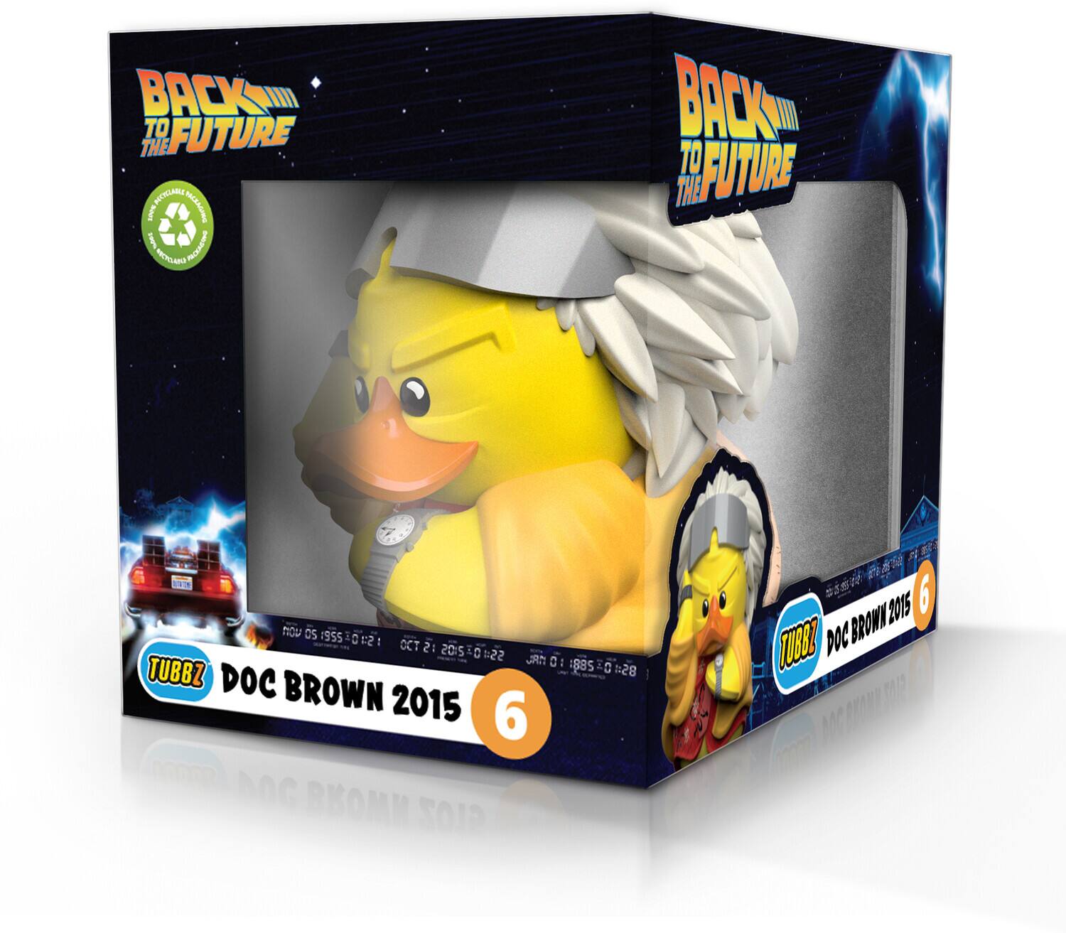 Tubbz - Back to the Future - Doc Brown 2015 #6 (Boxed Edition) - COLLECTIBLES