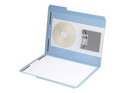 Alt View 4. Smead - Smead Adhesive Holders for CD/DVD, Clear Polypropylene/PP, 10/Pack (68144) - Clear.