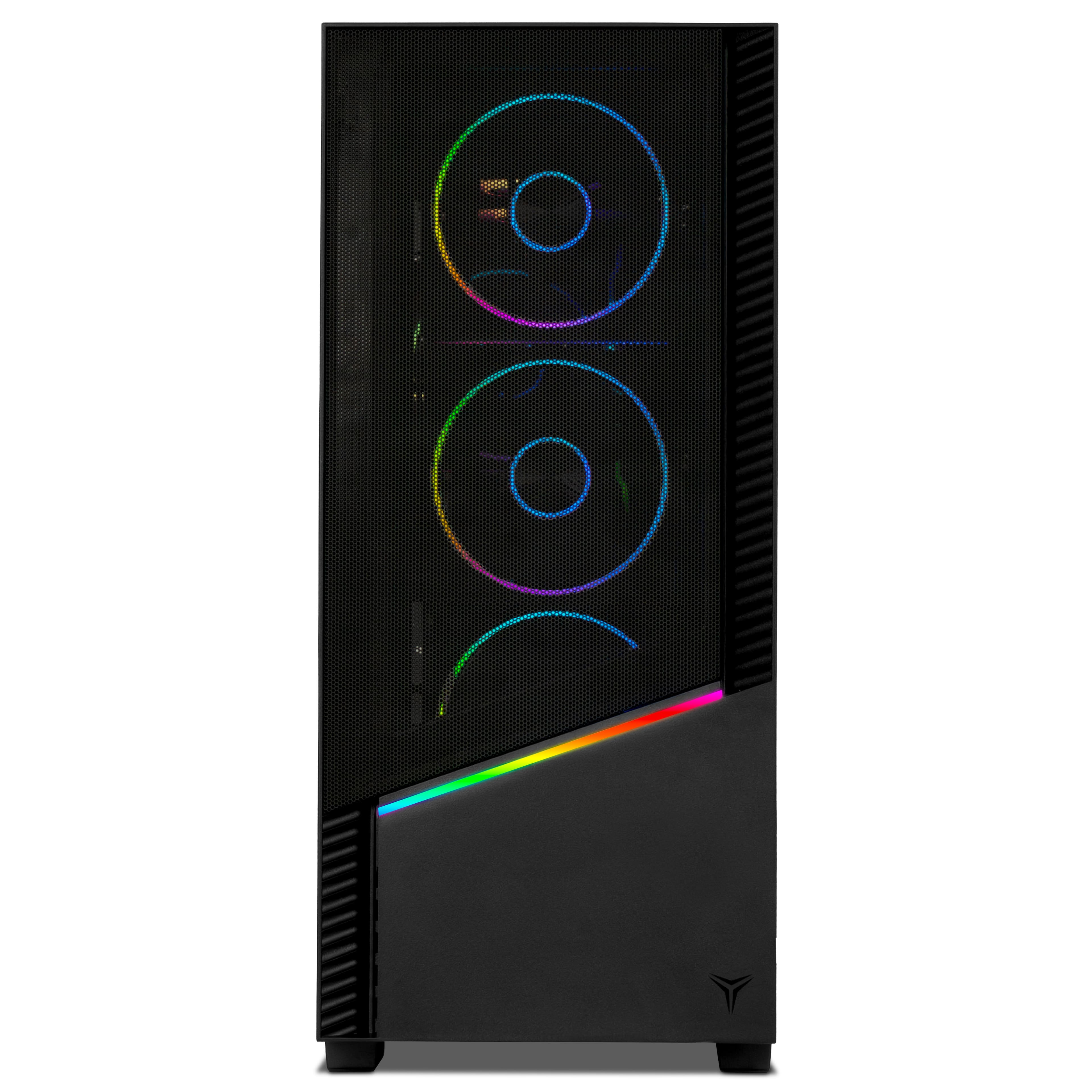 YEYIAN - Gaming PC. AMD Ryzen 7 8700F, NVIDIA RTX 5070, 240mm AIO, 2 TB NVMe, 32GB RAM, 750W. YPA-EL870FC-5701U - Black