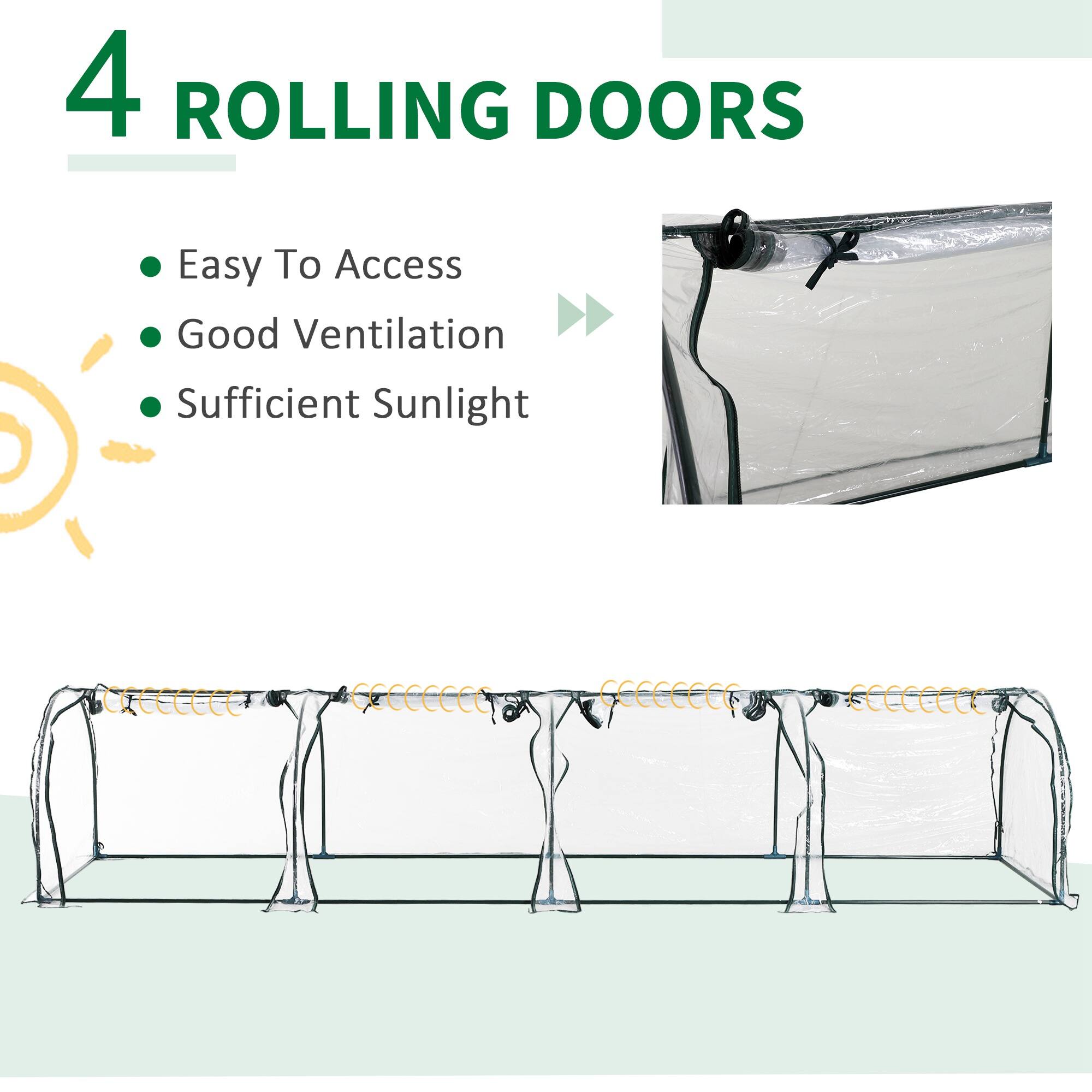 4 ROLLING DOORS

- Easy To Access
- Good Ventilation
- Sufficient Sunlight