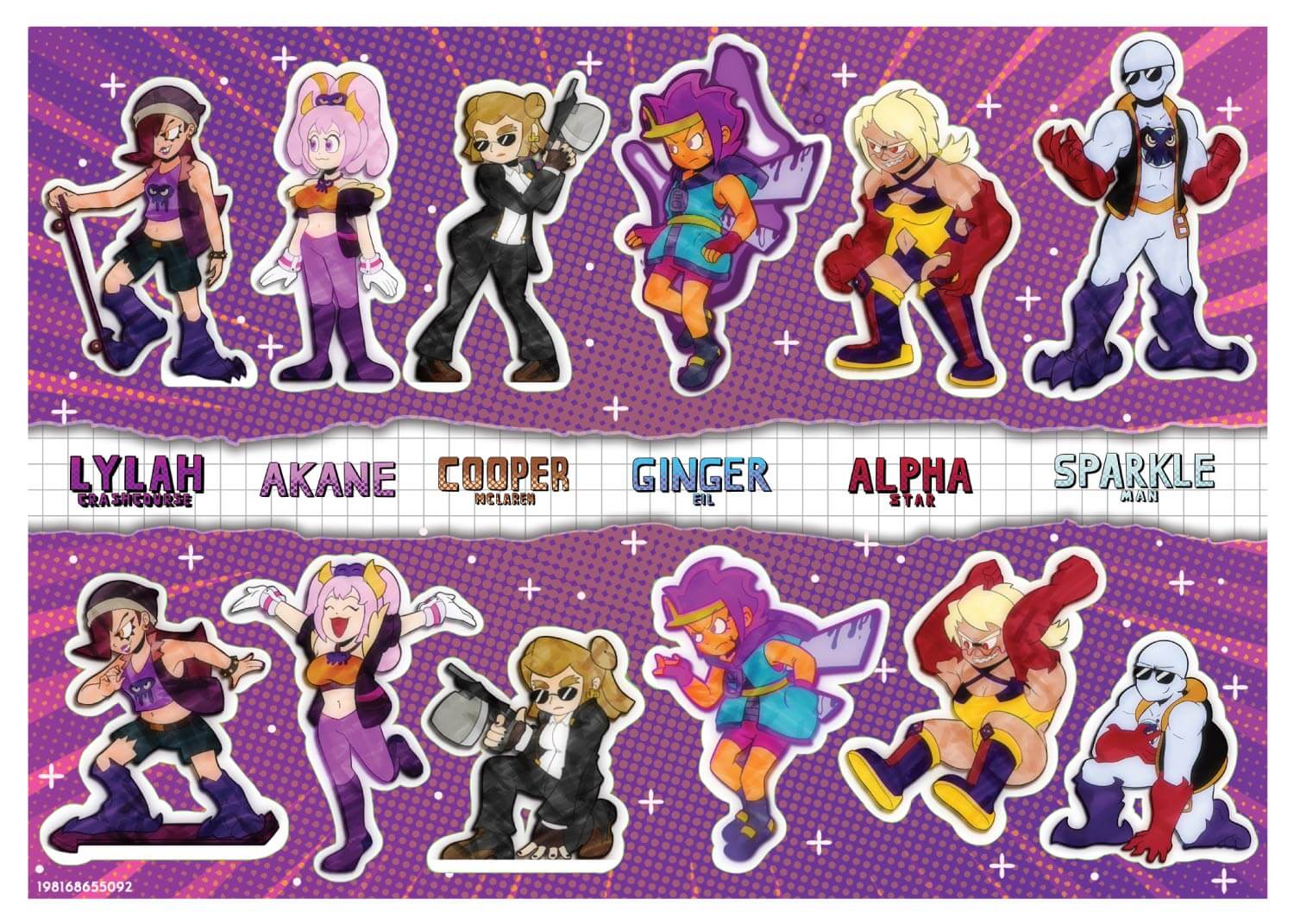 LYLAH AKANE COOPER GINGER ALPHA SPARKLE CURSED CURSED ACLAREN EIL STAR CURSED