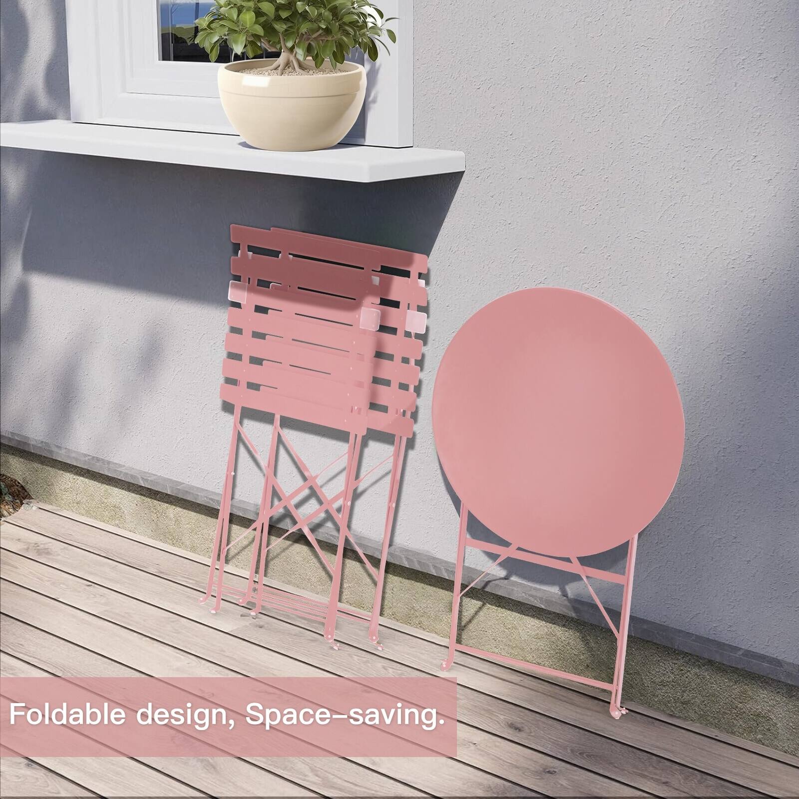 Foldable design, Space-saving.