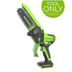 greenworks
TOOL ONLY
BATTERY AND CHARGER SOLD SEPARATELY