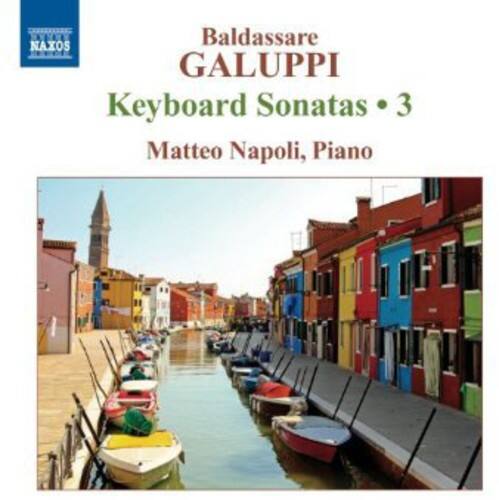 Matteo Napoli - Keyboard Sonatas 3   - COMPACT DISCS [CD]