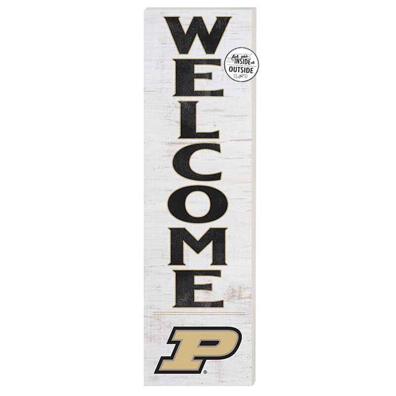 Purdue Boilermakers 10'' x 35'' Indoor/Outdoor Welcome Sign