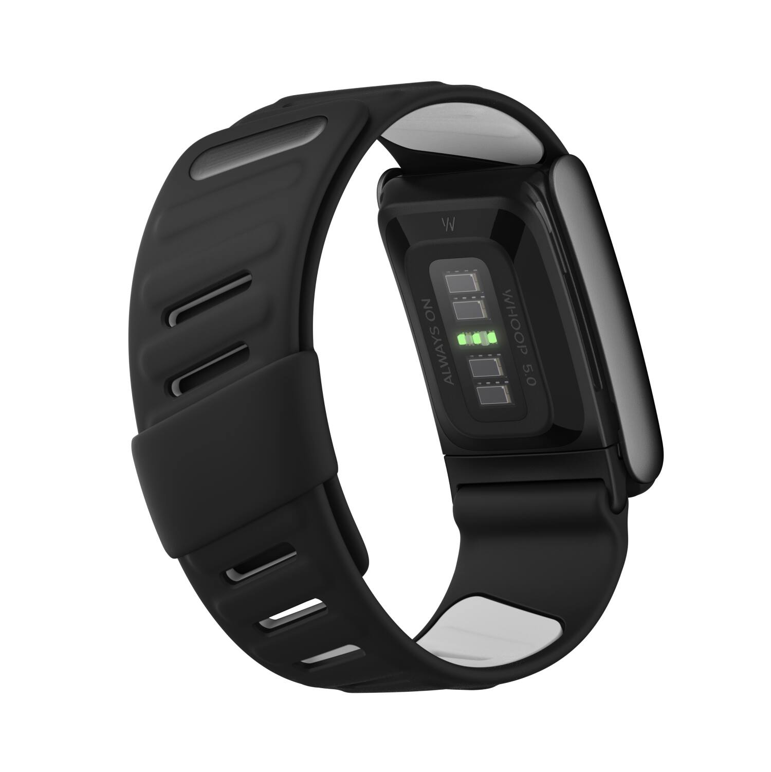 The text on the image reads "WHOOP 5.0".