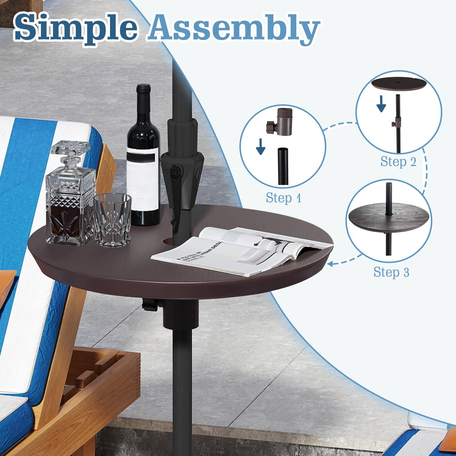 Simple Assembly

Step 1  
Step 2  
Step 3  
Step 4