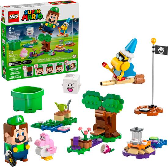 LEGO Super Mario Adventures with Interactive Luigi Toy Nintendo Gift 71440 6472794 Best Buy