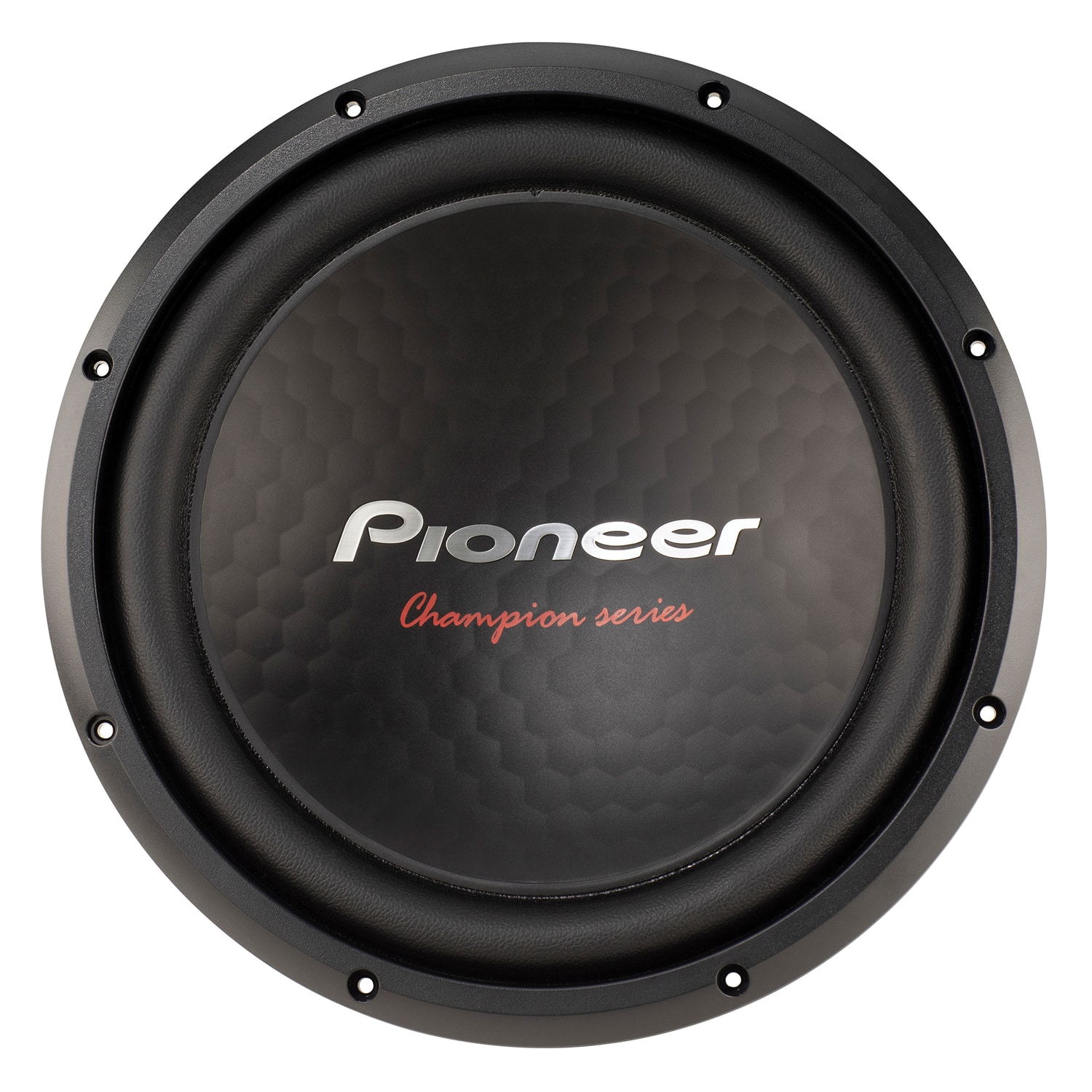 Pioneer - TS-A301S4 Champion Series TS-A301S4 12-In. 1,600-Watt-Max 4-Ohm Single-Voice-Coil Component Subwoofer - Black