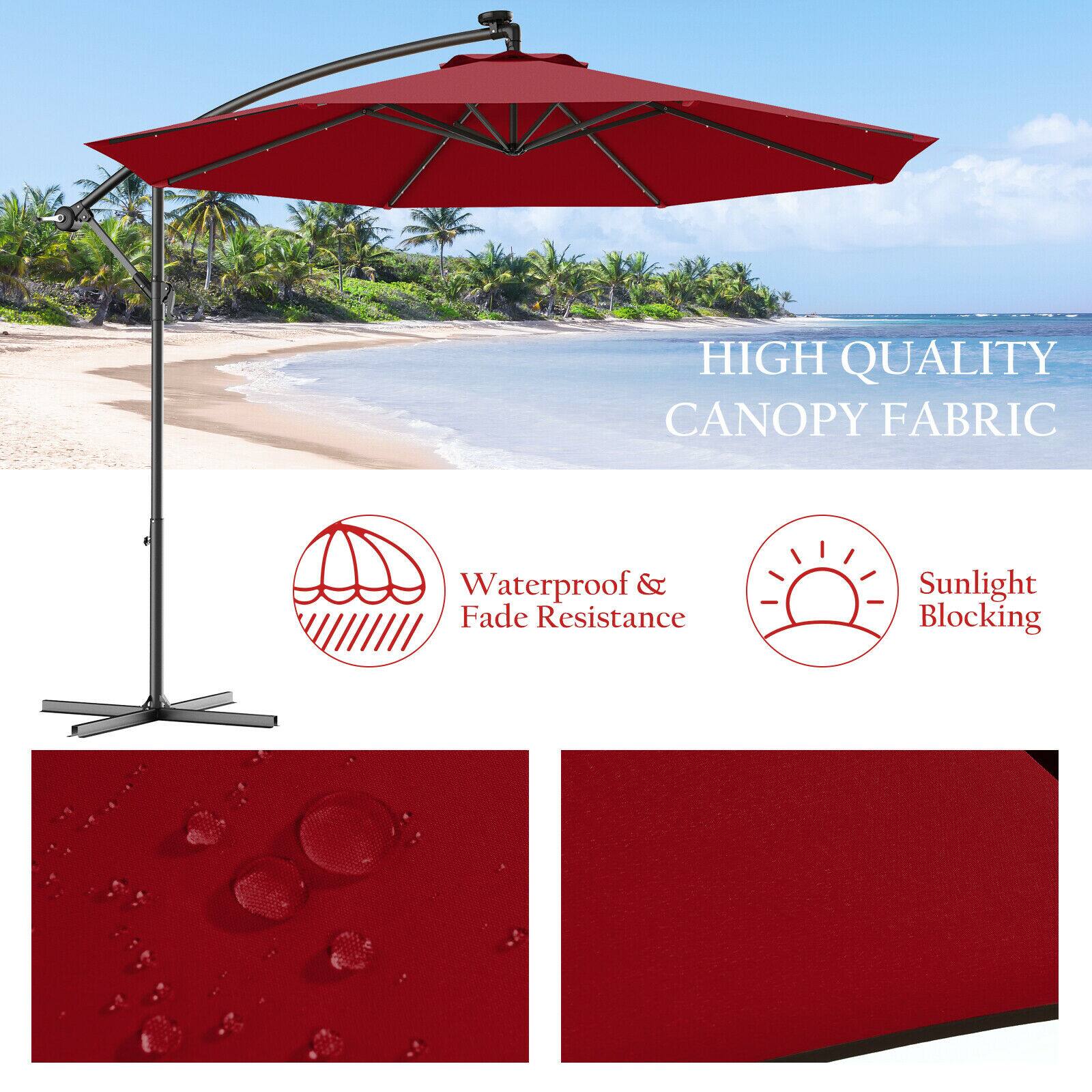 HIGH QUALITY CANOPY FABRIC
Waterproof & Fade Resistance
Sunlight Blocking