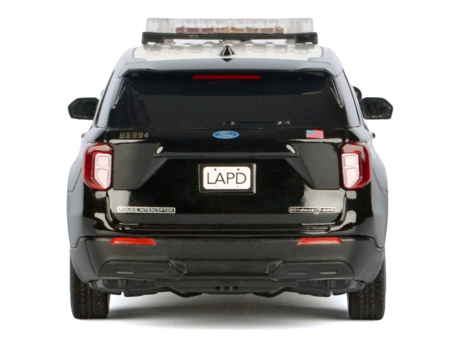 Los Angeles Police Department Diecast Car Motormax 2022 Ford