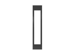 18" Bertazzoni Refrigerator Accessory - Compatible with REF18WCBPRV, REF18WCBPLV, REF18WCPRR/23, REF18WCPRL/23 - Carbonio