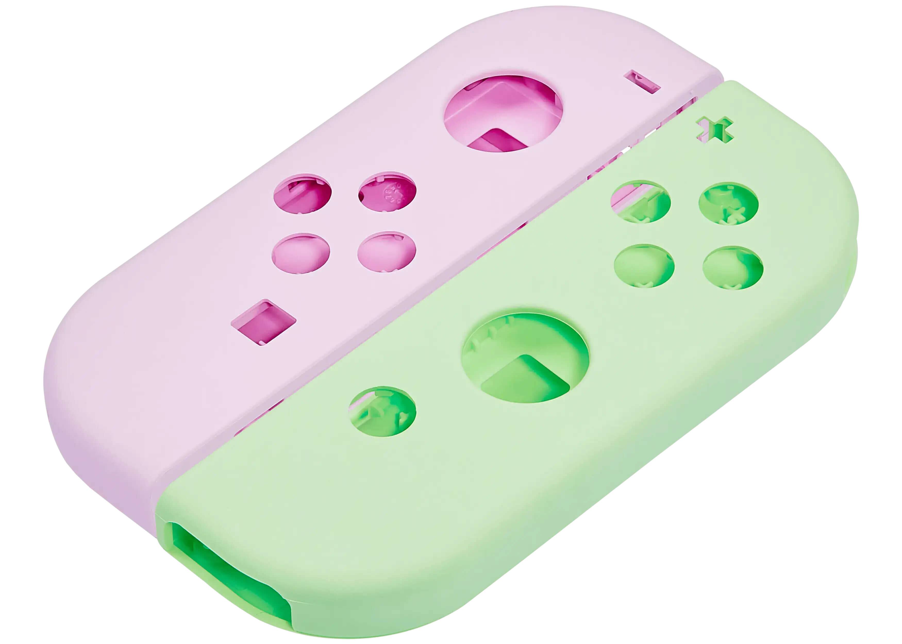 Alt View 1. MobileSentrix - Housing Shell Compatible For Nintendo Switch Joy Con Controller - Purple & Green - Purple/Green.
