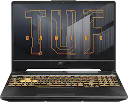 ASUS - TUF Gaming A15 Gaming Laptop, 15.6” FHD 16:9 144Hz Display FA506NC-DS53 - Black