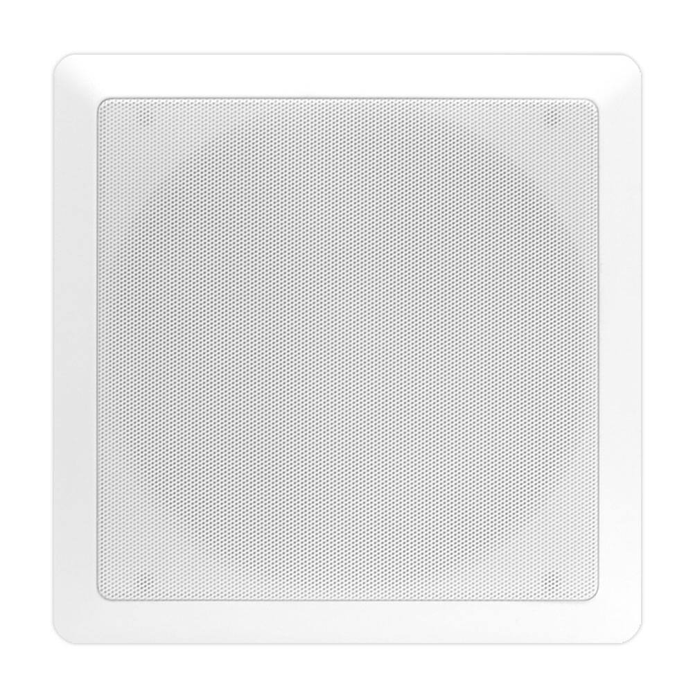 Back. Pyle - 10'' Home In-Wall / In-Ceiling Subwoofer - Black.