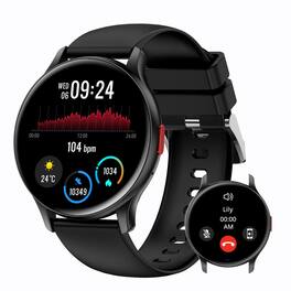 PRIMEPLUS - MAX11 Bluetooth Smartwatch 46mm with Call Function and Health Monitoring for Daily Use - Black - (2025)