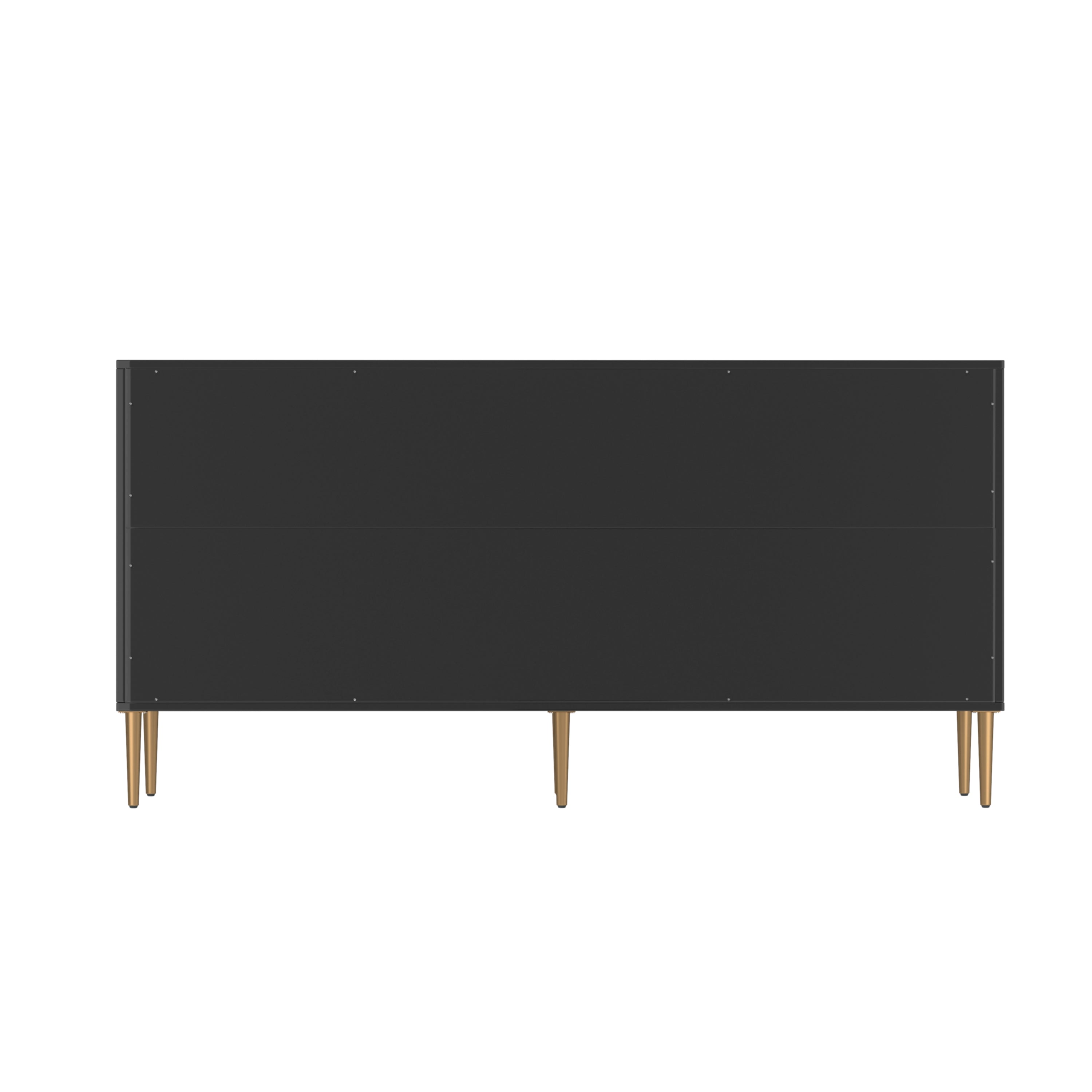 Angle. Boyel Living - Boyel Living 4 Door Cabinet - Black.