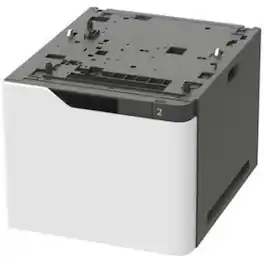 Lexmark - 2100-Sheet Tray - Plain Paper - A4 8.30" x 11.70" , A5 5.80" x 8.30" , Folio 8.27" x 13" , JIS B5 6.90" x 9.80"