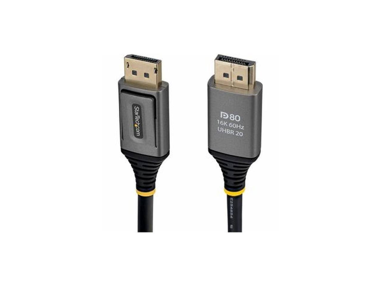 StarTech.com D80 16K 60Hz UHBR 20 C254654