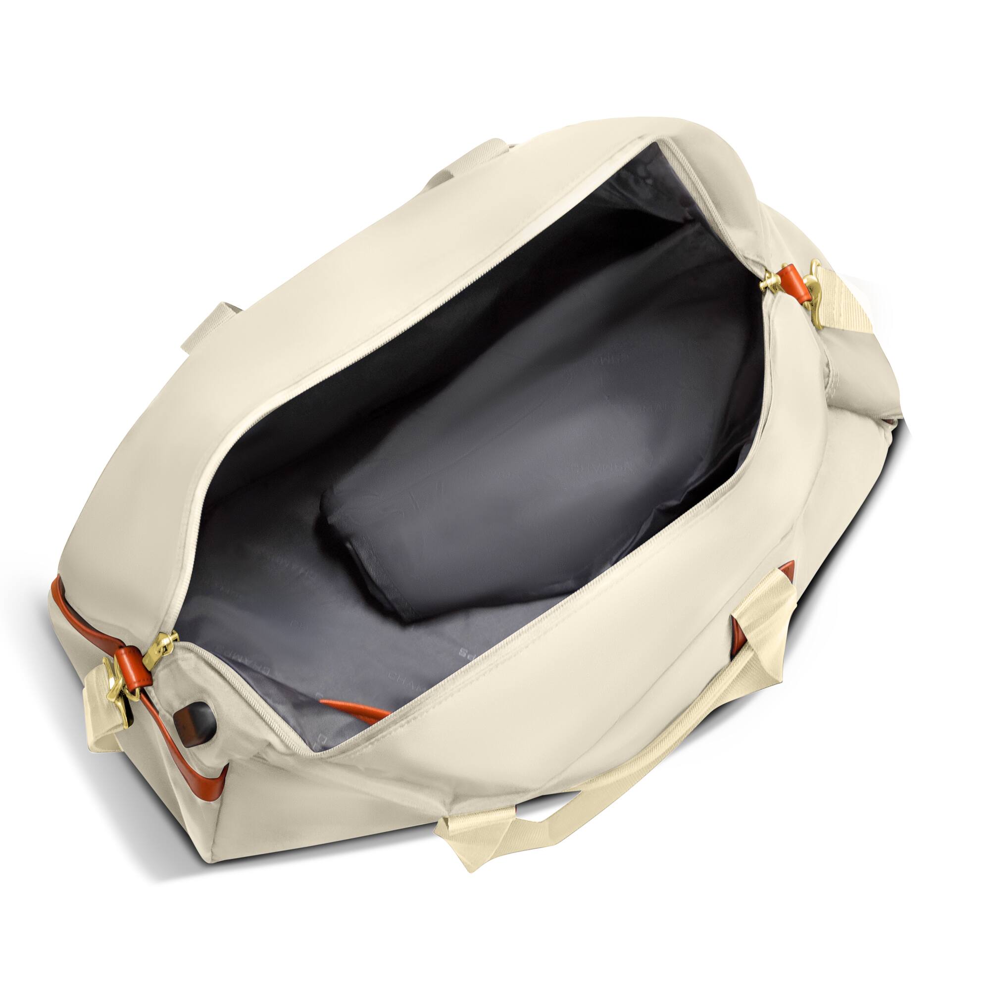 Alt View 2. Champs - Vintage Weekender Duffel Bag - Ivory.