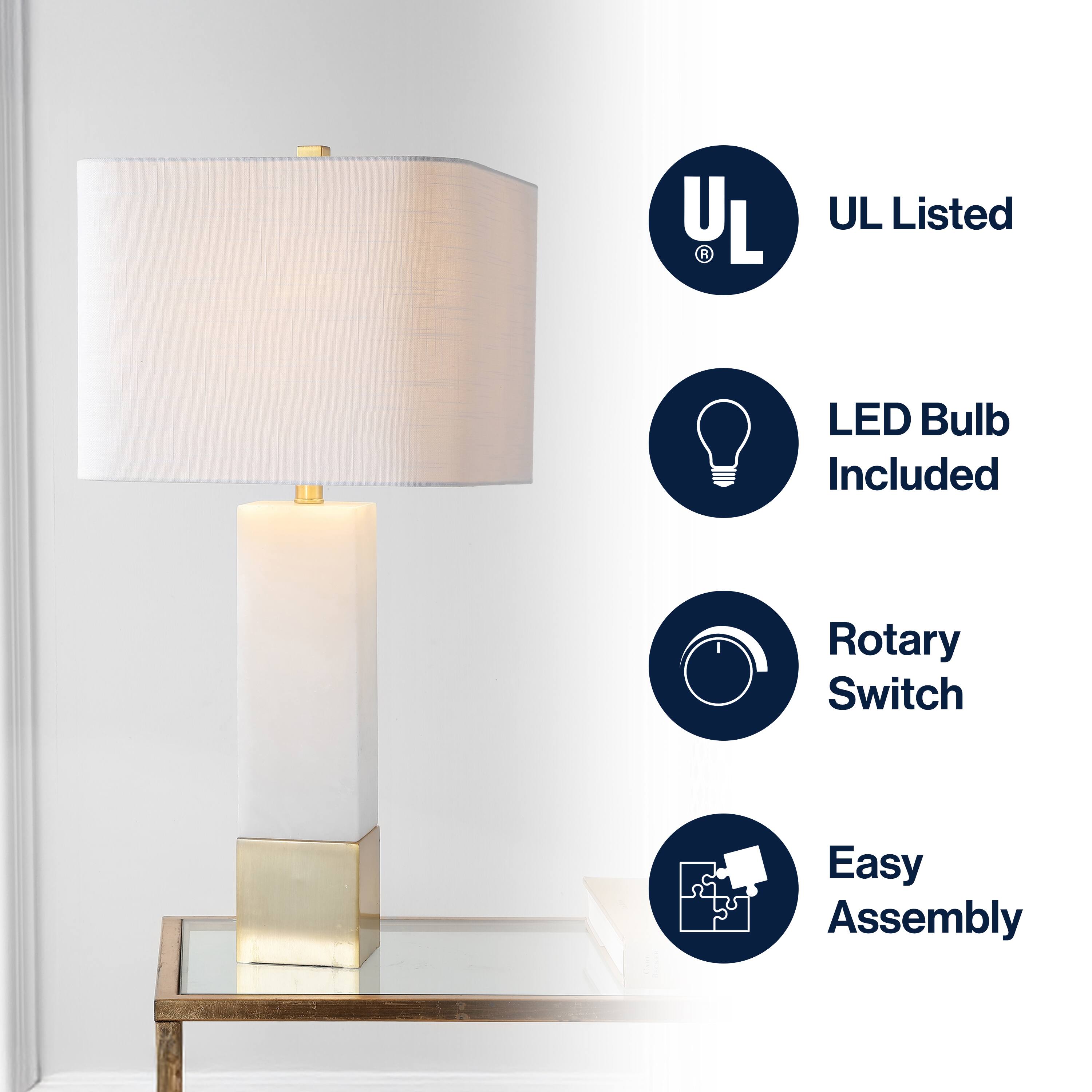 UL Listed LED Bulb Included Rotary Switch Easy Assembly