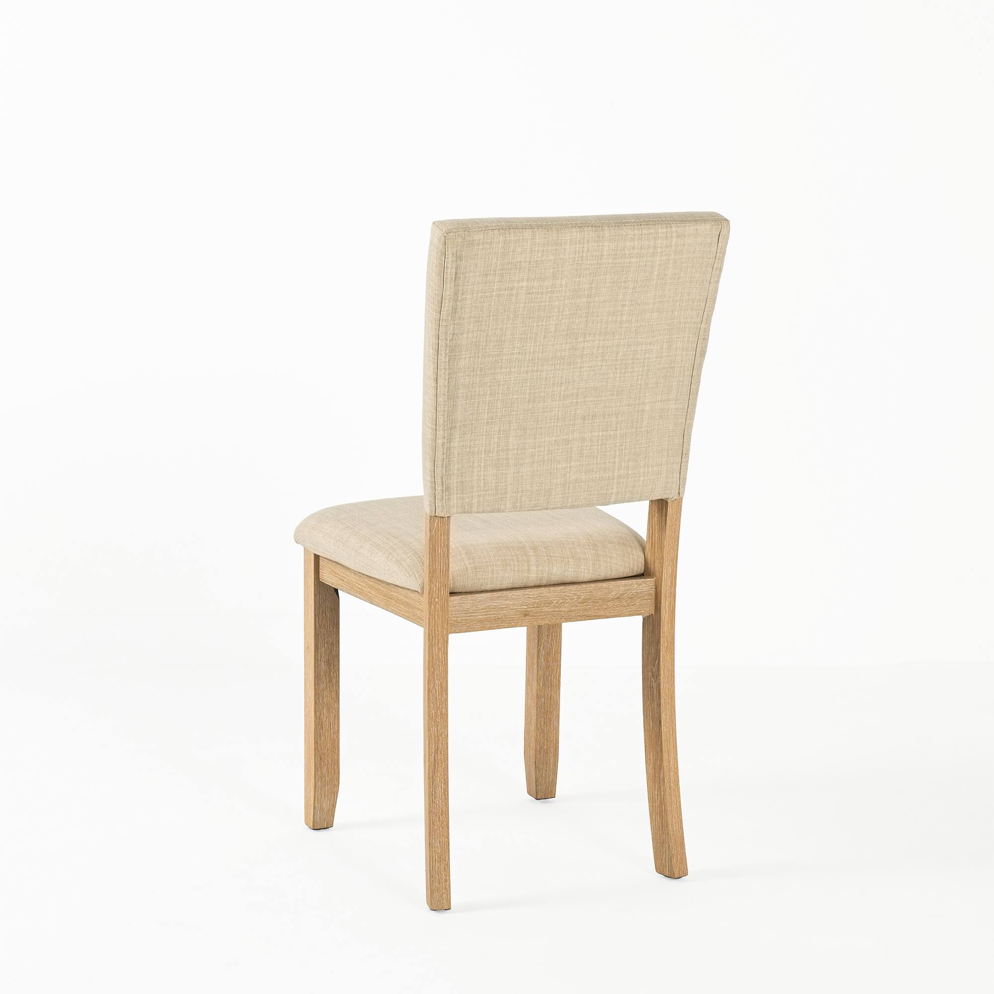 Alt View 4. Vaczon - 4-Piece Upholstered Side Chair Set - Comfortable Foam Seats and Transitional Style, Ideal for Dining, Home Office Chairs - Natural.