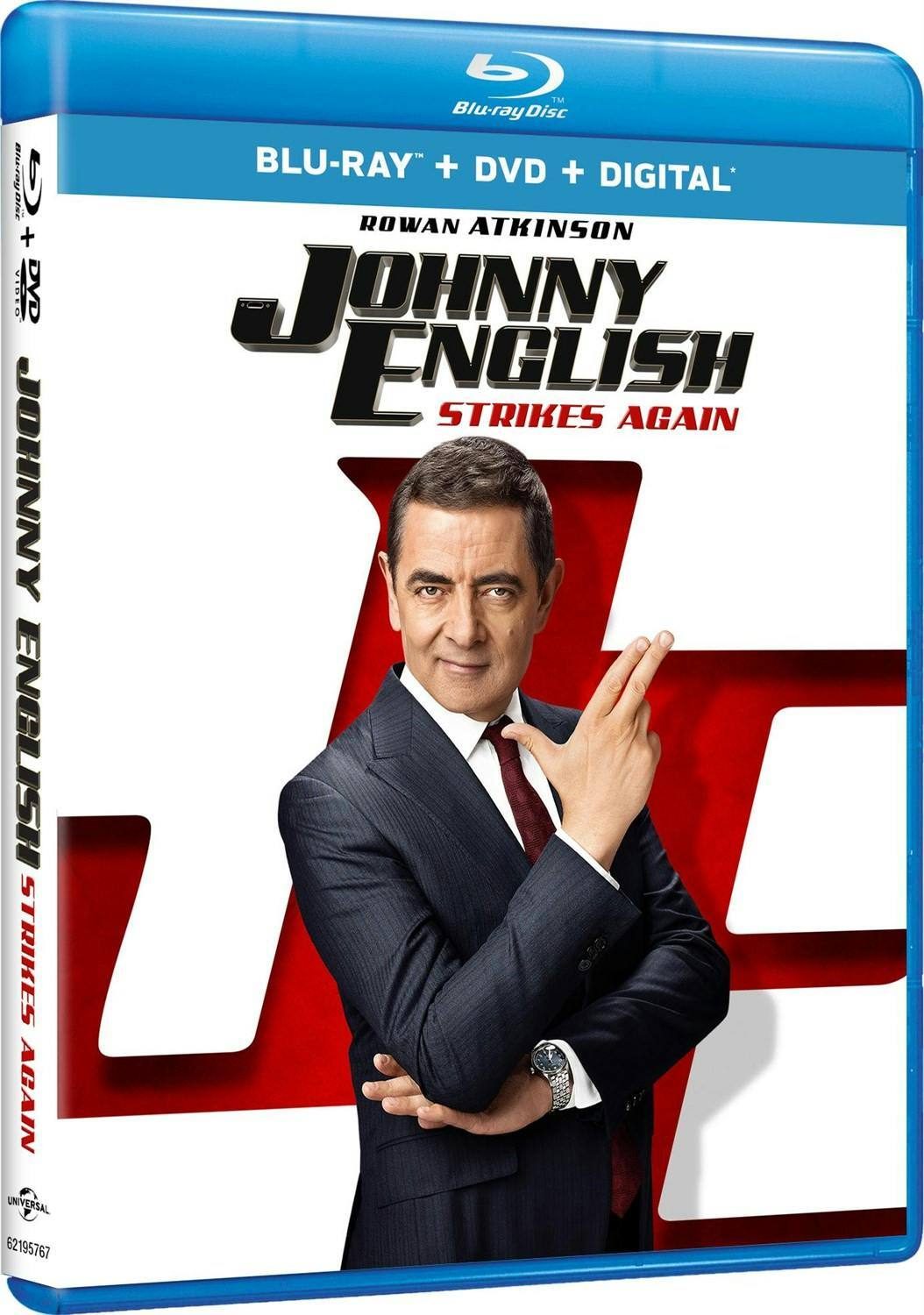 Angle. Johnny English Strikes Again (Blu-ray + DVD) [Blu-ray].