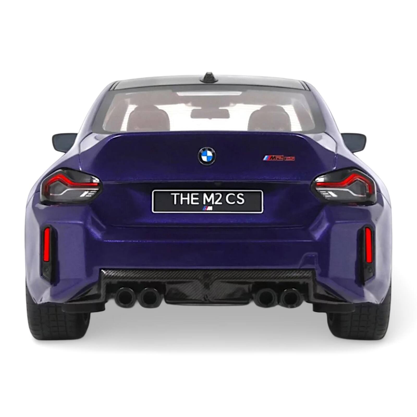 Alt View 6. GT Spirit - 2025 BMW M2 CS Blue Metallic with Black Top 1/18 Model Car by GT Spirit.
