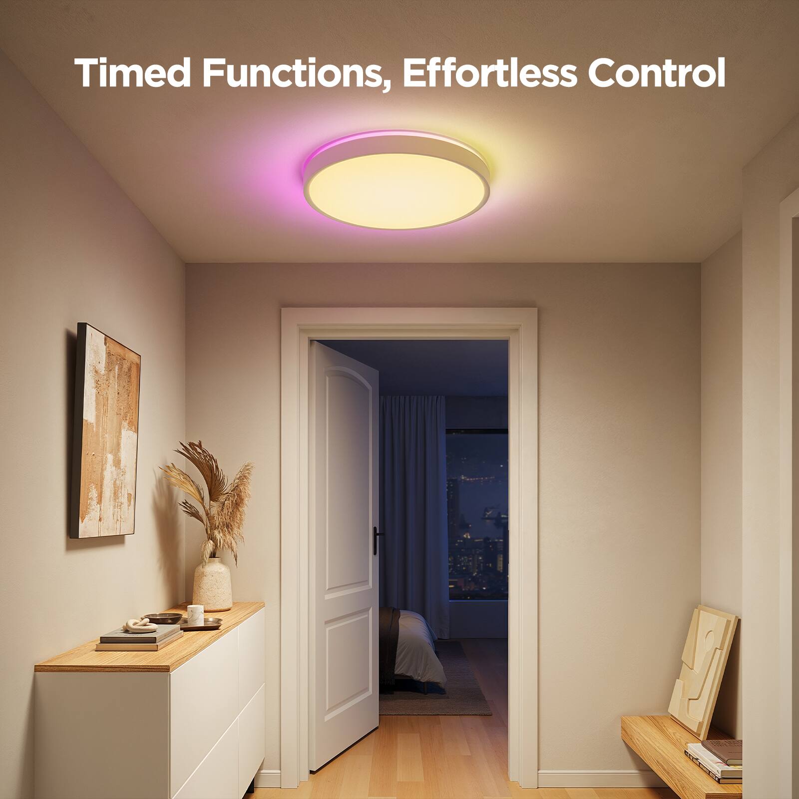 Timed Functions, Effortless Control