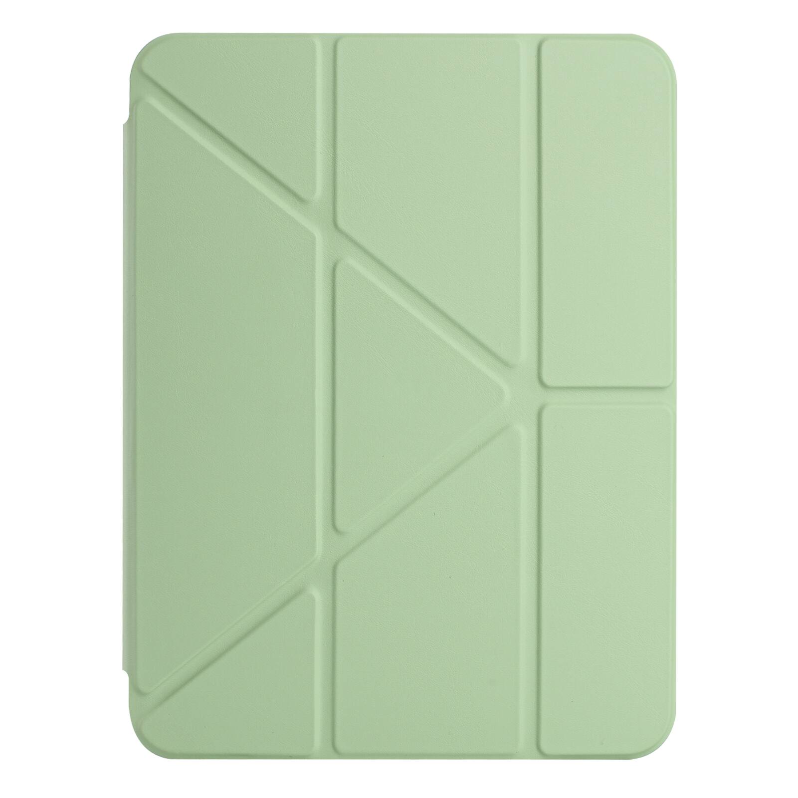 Alt View 7. Dteck - for Apple iPad (A16) 11" 2025 & iPad 10th Gen 2022 Y-Fold Tablet Case,Shockproof Cover with Wallet Pockets & Pen Holder - Green.