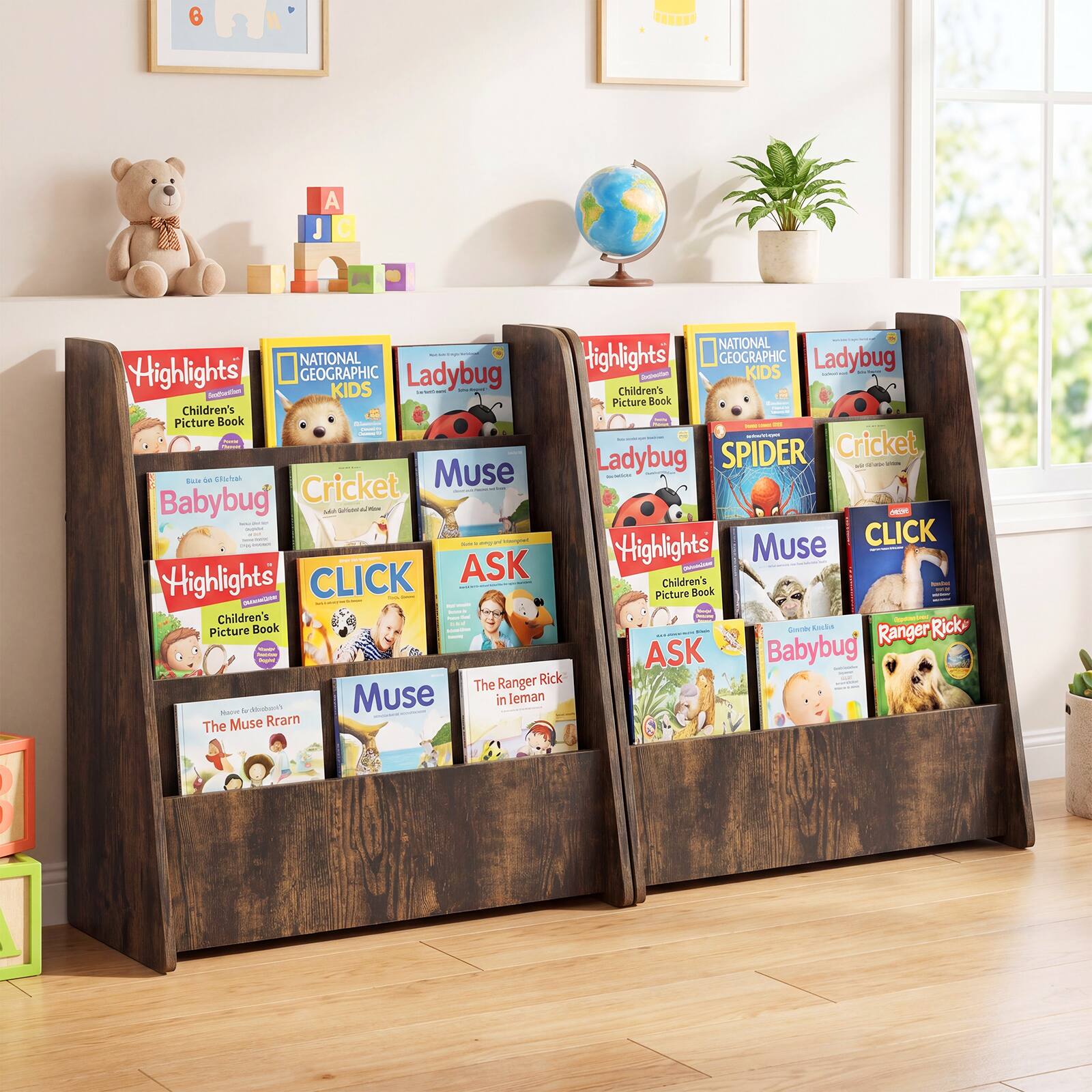 - Highlights
  - Children's Picture Book
  - Babybug
  - CLICK
  - ASK
  - The Muse Rrarn

- NATIONAL GEOGRAPHIC KIDS
  - Ladybug
  - Cricket
  - SPIDER
  - Muse

- Ranger Rick
