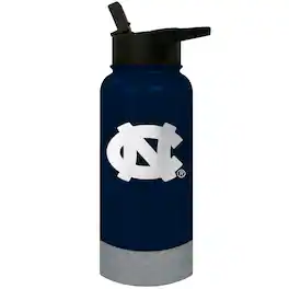 Great American Products - North Carolina Tar Heels 32oz. Logo Thirst Hydration Water Bottle - Multicolor