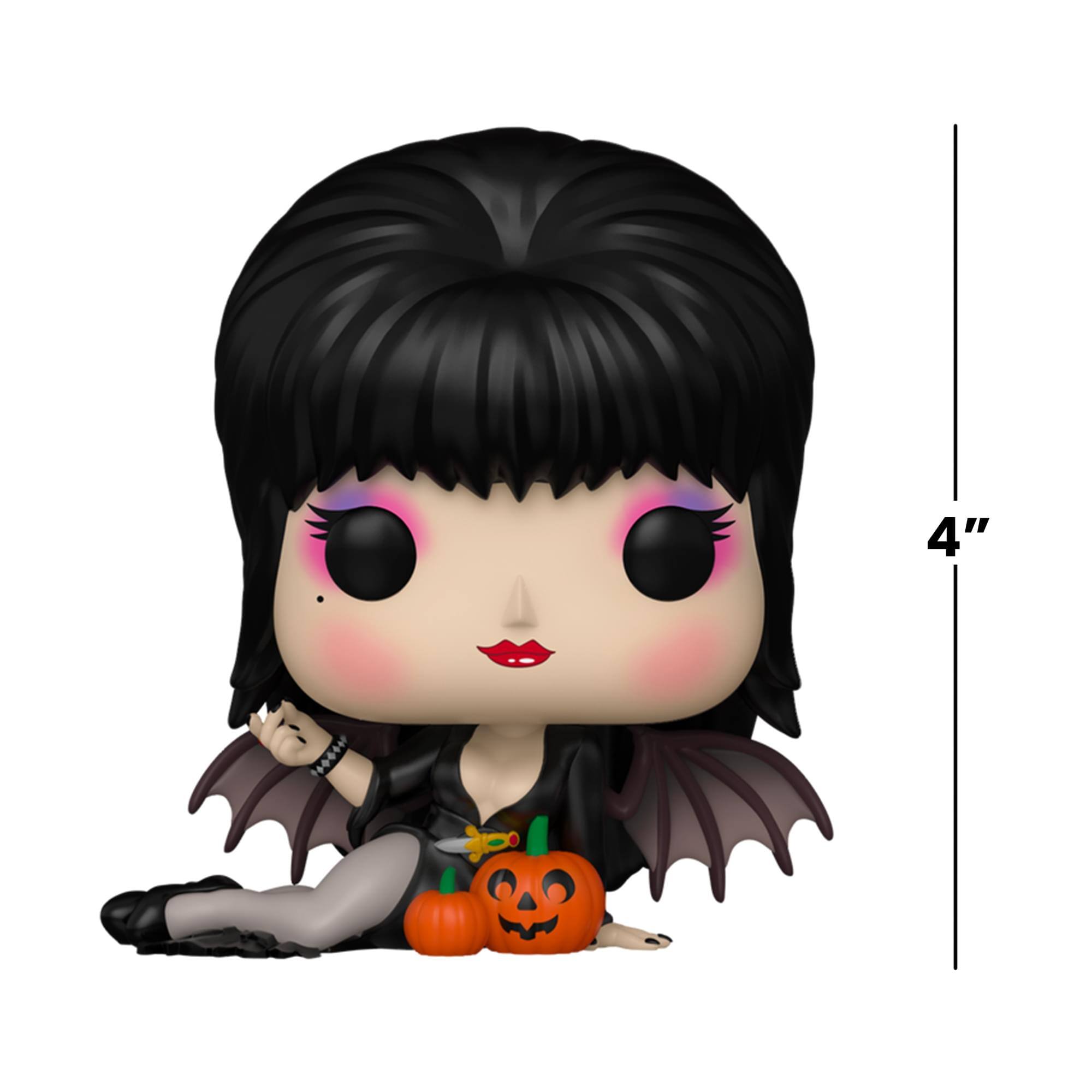 Alt View 3. Funko - Funko POP!: Icons: Elvira, Mistress of the Dark: Elvira With Pumpkins   - COLLECTIBLES - Multicolor.