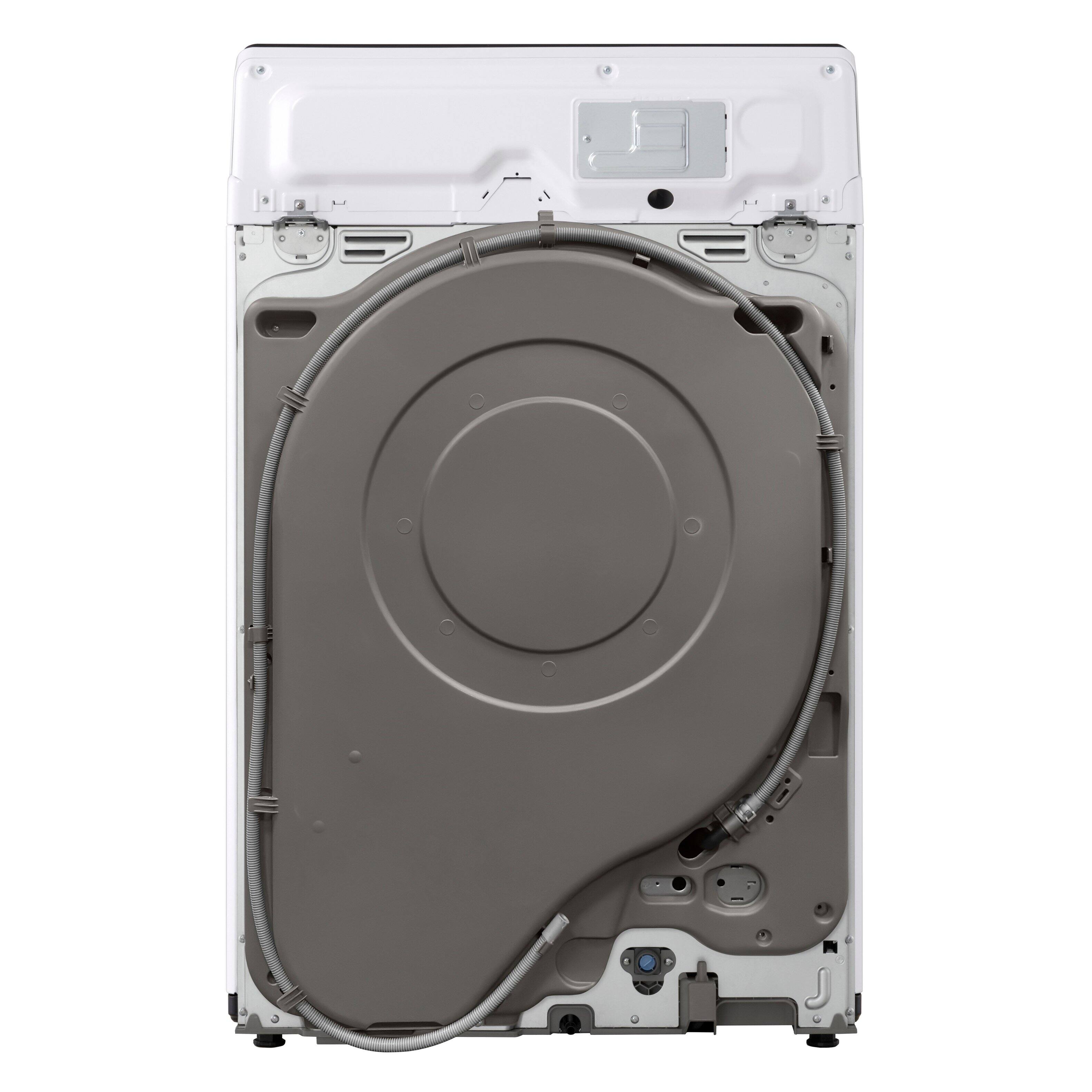 Alt View 17. LG - 7.3 Cu. Ft. Smart Ventless Electric Dryer with Heat Pump and AI Sensing - Alpine White.