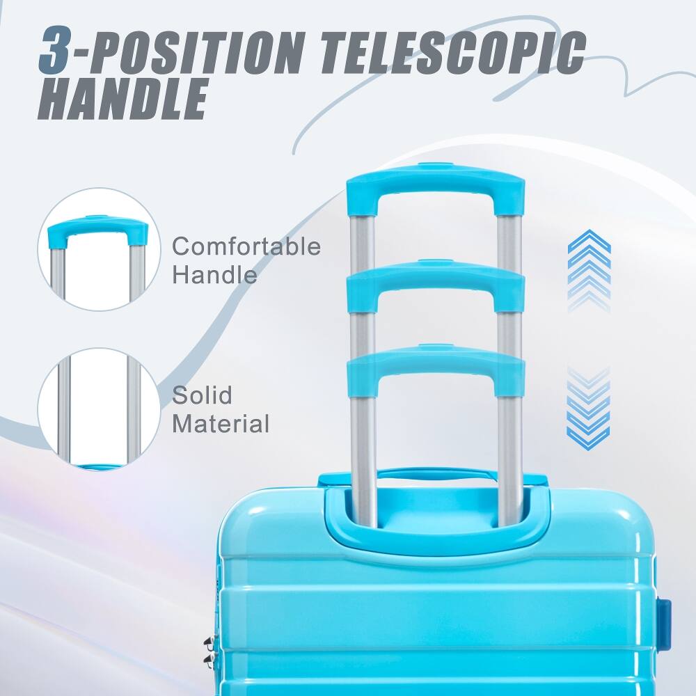 3-POSITION TELESCOPIC HANDLE

Comfortable Handle

Solid Material