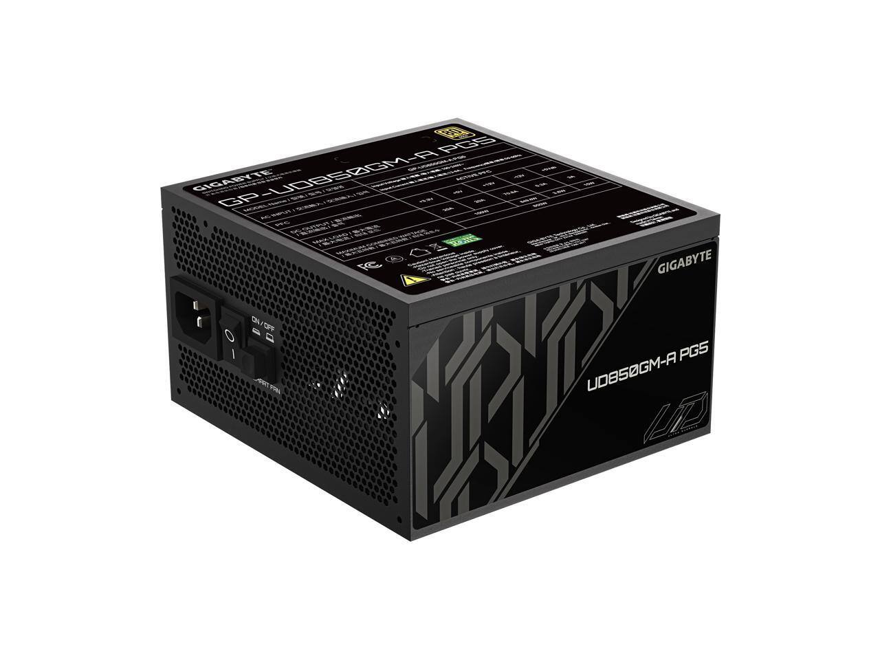 PG5 - N GIGABYTE GP-U0850GM-A  
Are U/1S - PUTARS - BGOL F 95 TRAN 0Z - GIGABYTE  
O I N/OPT ON - OF -- a ARS FAN PGS UD85@GM-A LI