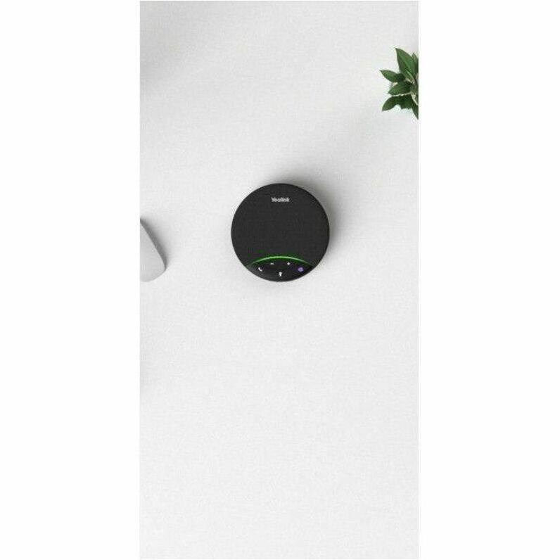 Alt View 1. Yealink - SP92 Bluetooth Speakerphone - Wired/Wireless Bluetooth - 50 mm Speaker(s) - Portable - White.