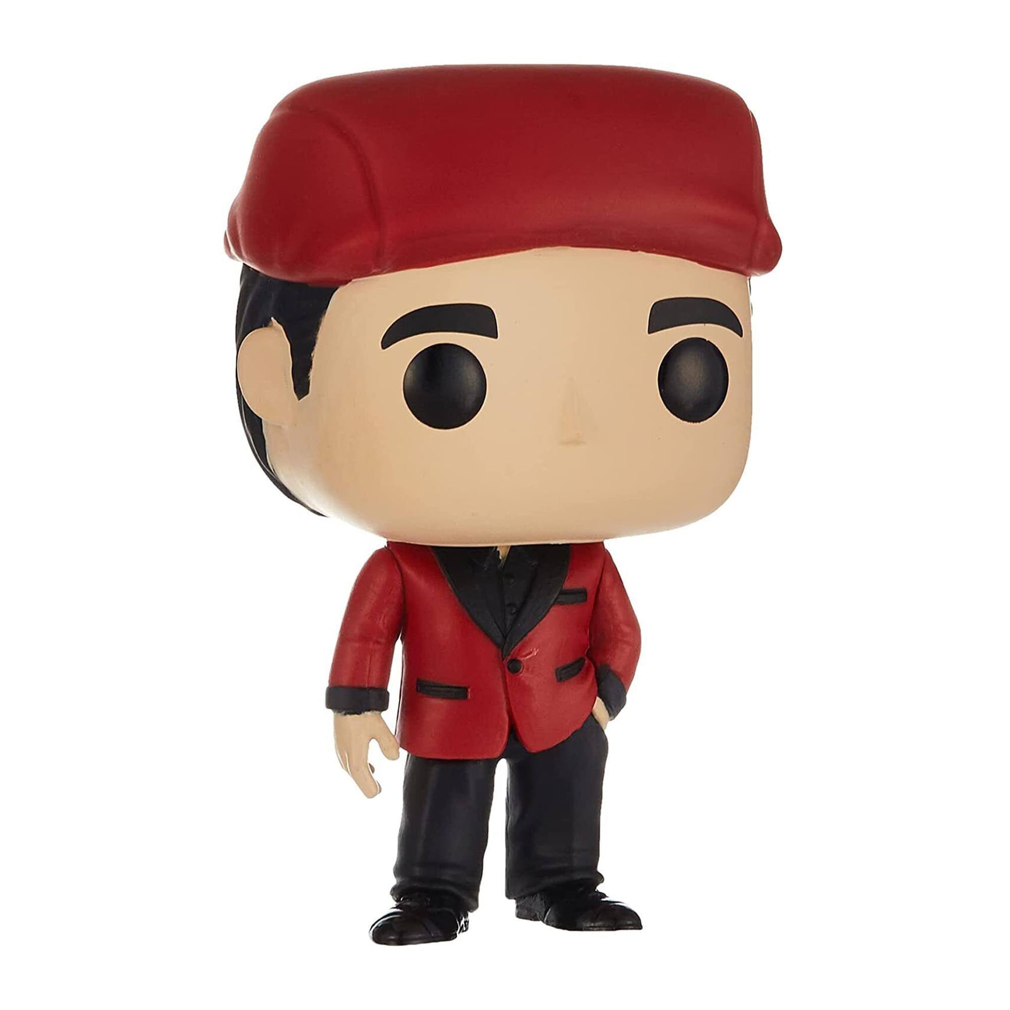 Alt View 1. Funko - The Office Funko POP | Michael Scott as Classy Santa - Red.