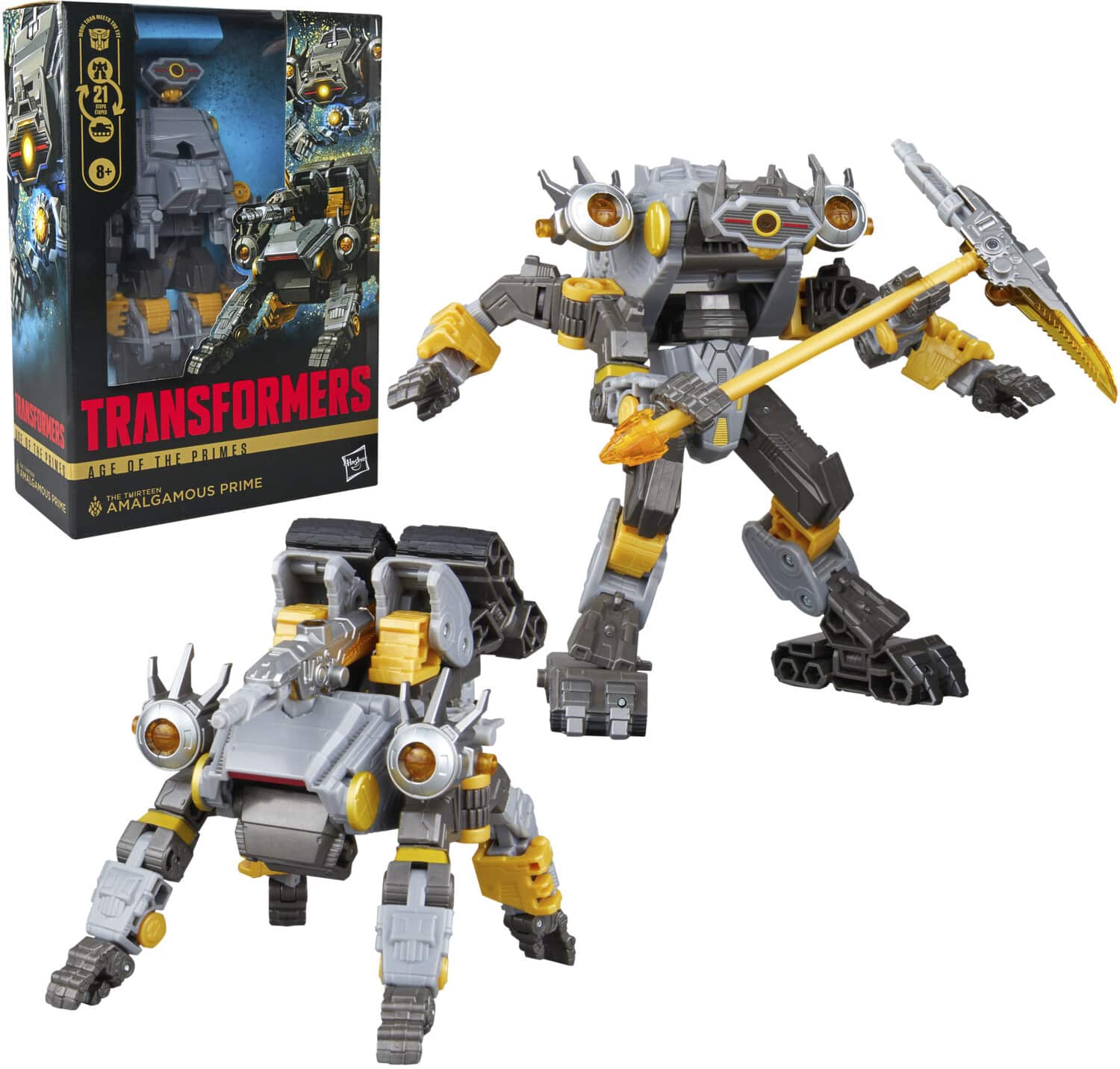 Hasbro - Collectibles - Transformers - Age of the Primes - Voyager Class The Thirteen Amalgamous Prime - COLLECTIBLES - Multicolor