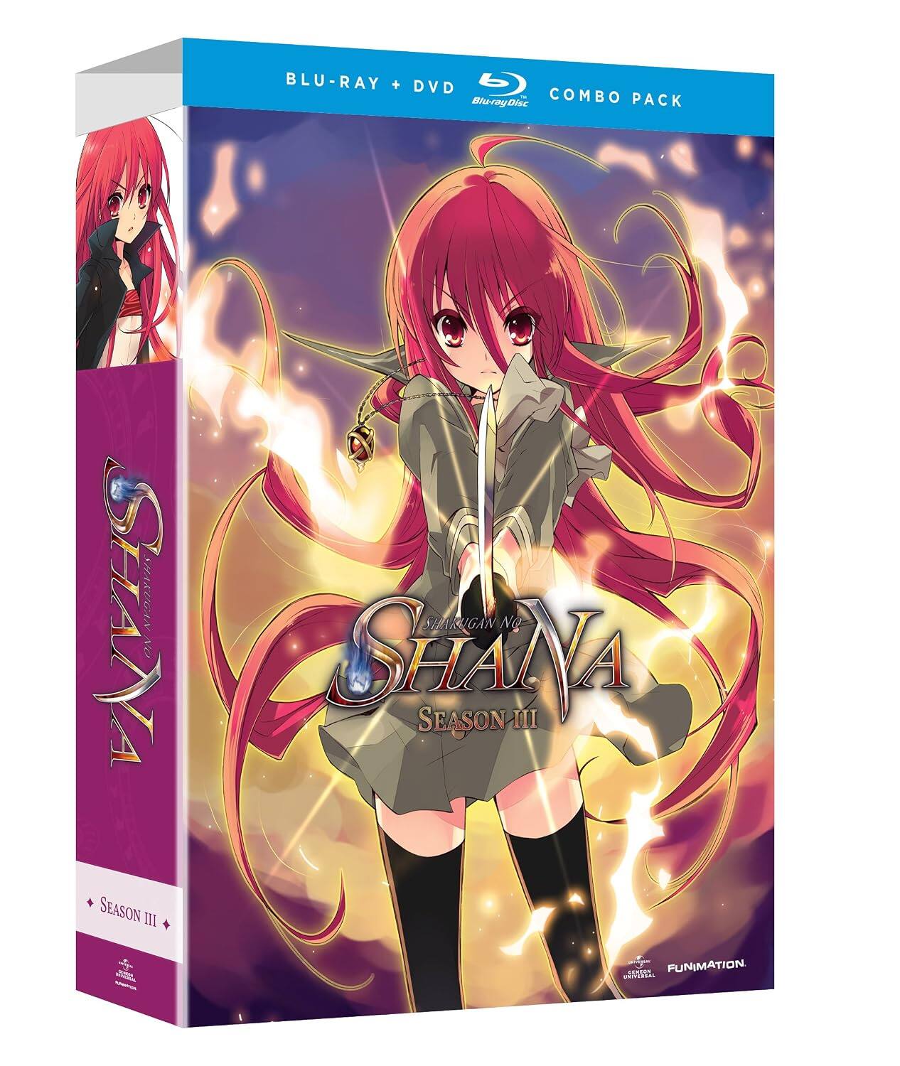 Front. Shakugan No Shana: Season 3, Part 1 (Limited Edition Blu-ray + DVD Combo Pack).