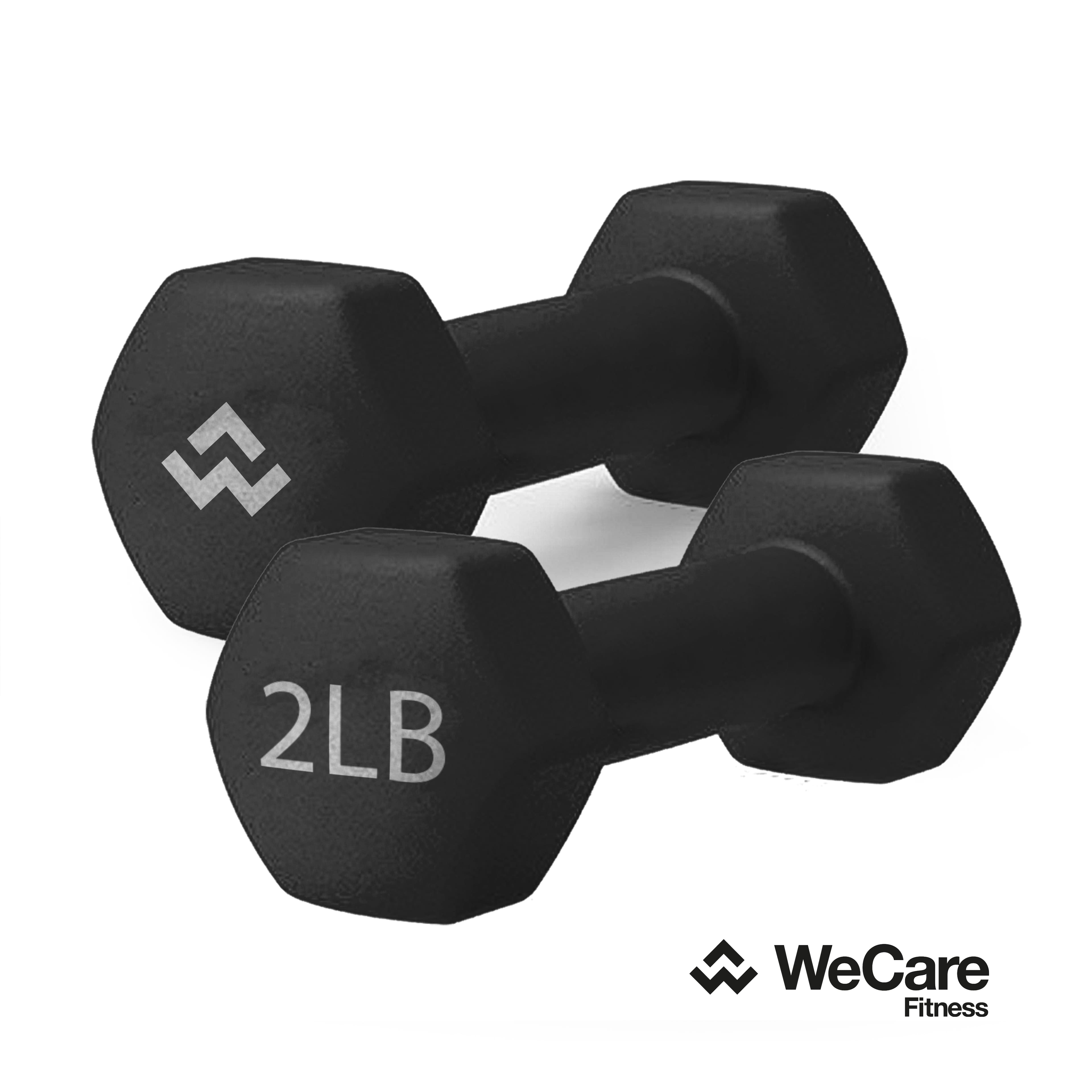 WeCare - Fitness Neoprene Pair Dumbbells 2 LB - Black price history on PriceWatchPro