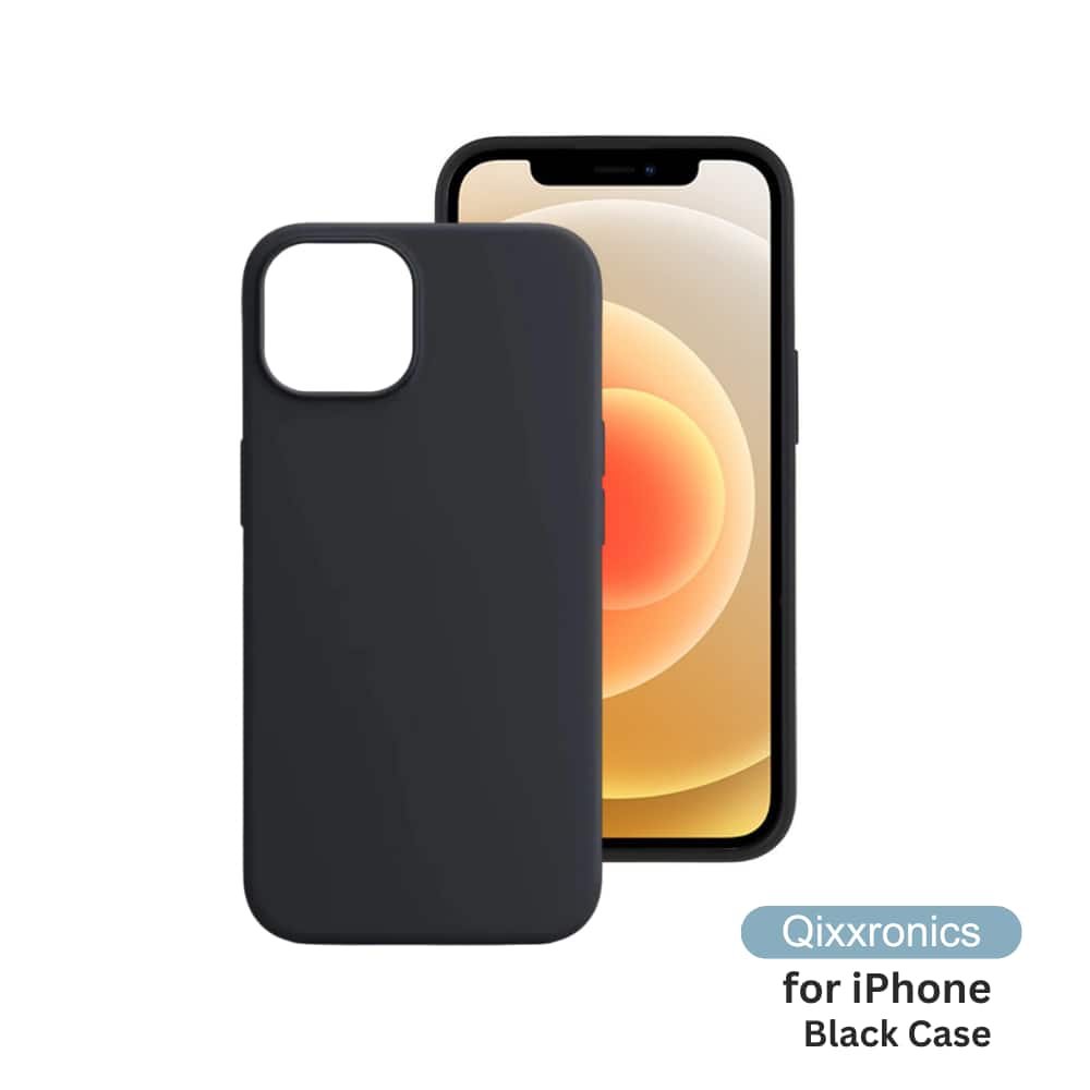 Qixxronics for iPhone Black Case