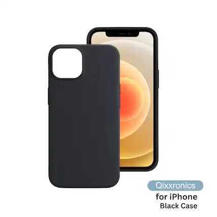 Qixxronics for iPhone Black Case