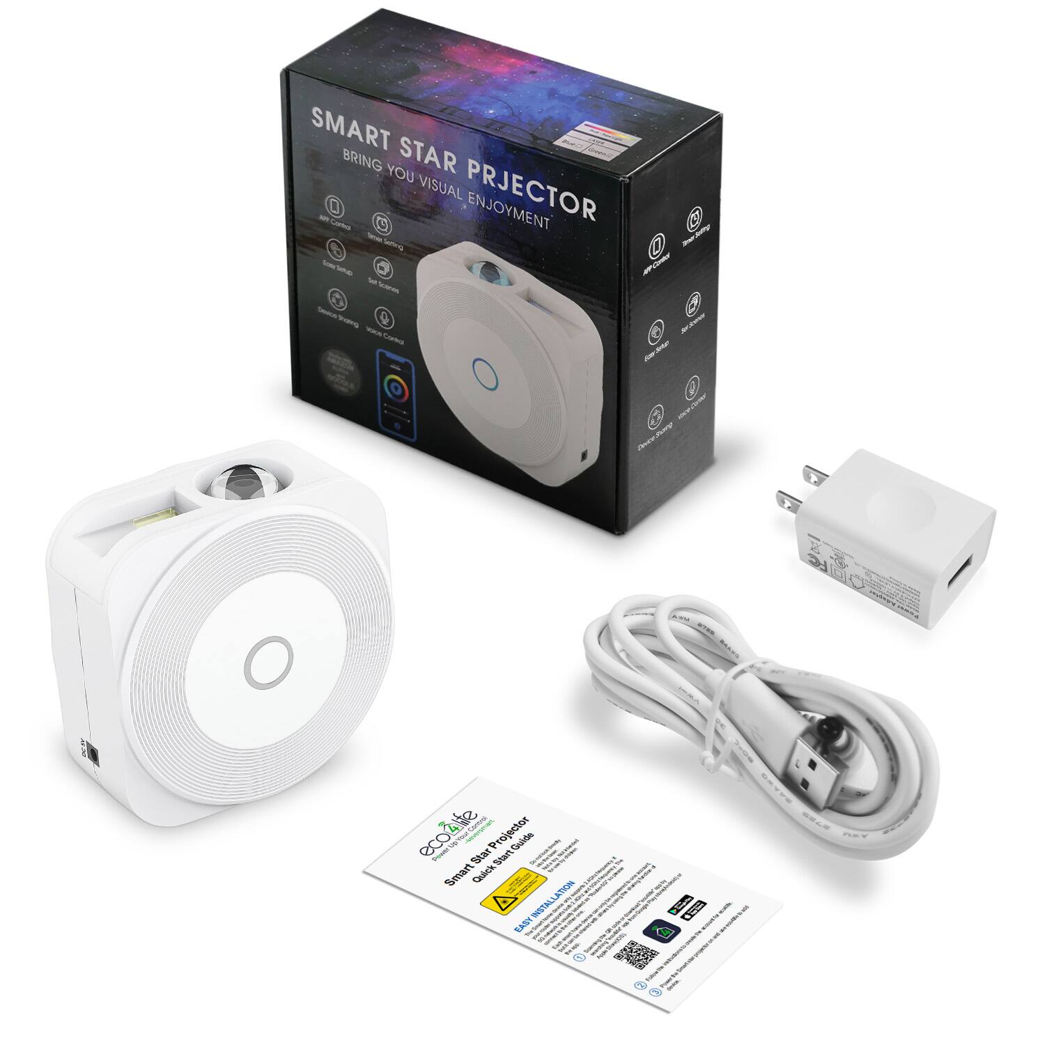 SMART START PROJECTOR
BRING YOU VISUAL ENJOYMENT

Vitr 2 nonn mEV
Coeae ecoille Sam rojector Guide

Sar Start Smart Quick
C INSTALLATION SAsY 1 03